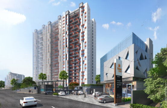 Kumar Princetown Towers &#8211; 2 BHK flats in Undri